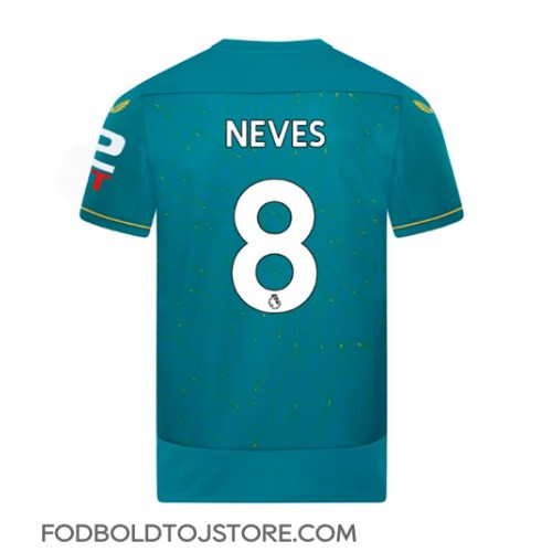 Wolves Ruben Neves #8 Udebanetrøje 2022-23 Kortærmet
